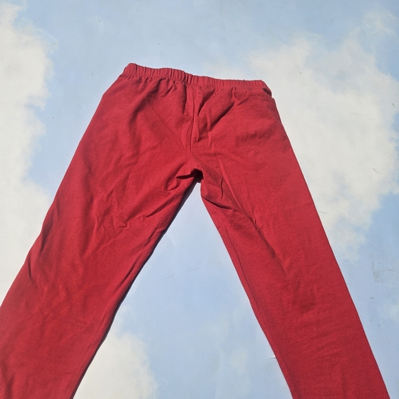 Red Cigarette Pants 50s Capris Retro Skinny Pants Sexy Capri Leggings On Trend - Picture 11 of 13